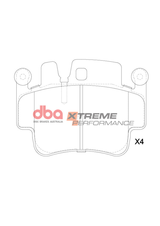 DBA 98-01 Porsche 911 Carrera 996 / 04-13 Porsche Carrera S 997 XP Performance Front/Rear Brake Pads - DB1401XP