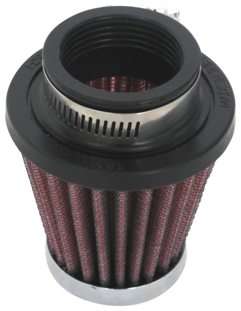 K&N Universal Round Tapered Chrome Filter 1.563in Flange ID x 3in Base OD x 2in Top OD x 3in H - RC-2310