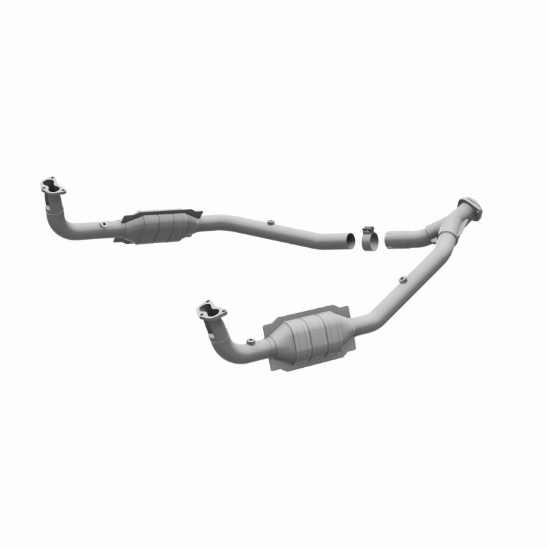 MagnaFlow DF Cat. Conv 97 Land Rover Defender 90 4.0L Y-Pipe Assy / 96-99 Discovery 4.0L Y-Pipe Assy - 93690