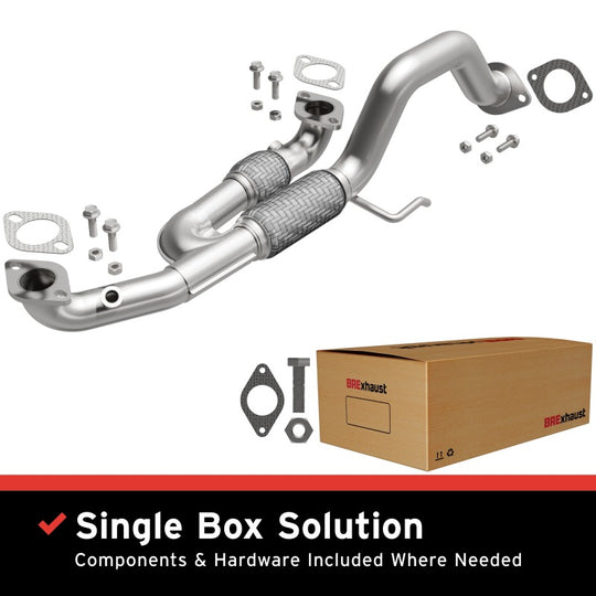 BRE Exhaust 06-08 Hyundai Sonata 3.3L Front Pipe Kit - 107-0253