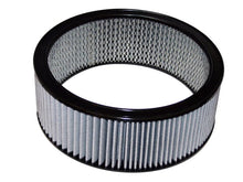 Load image into Gallery viewer, aFe MagnumFLOW Air Filters Round Racing P5R A/F Chrome Assy 14x5: Blk/Blue E/M - 18-21403