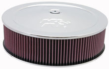 Load image into Gallery viewer, K&amp;N Universal Custom Air Filter - Round 5.125in Flange / 14in OD / 5.125in ID / 5.625in Height - 60-1260