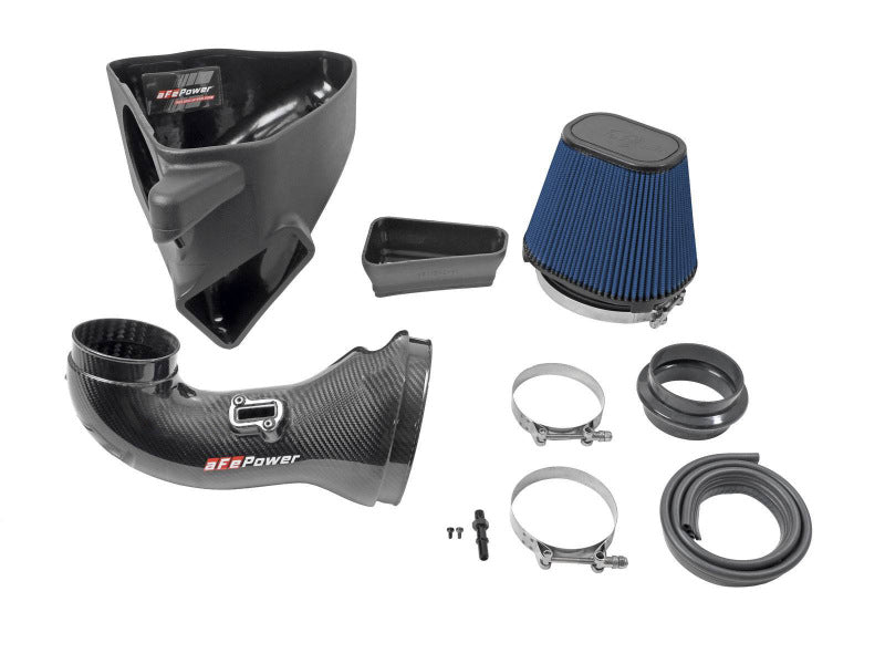 aFe 17-12 Chevrolet Camaro ZL1 (6.2L-V8) Track Series Carbon Fiber CAI System w/ Pro 5R Filters - 57-10018R