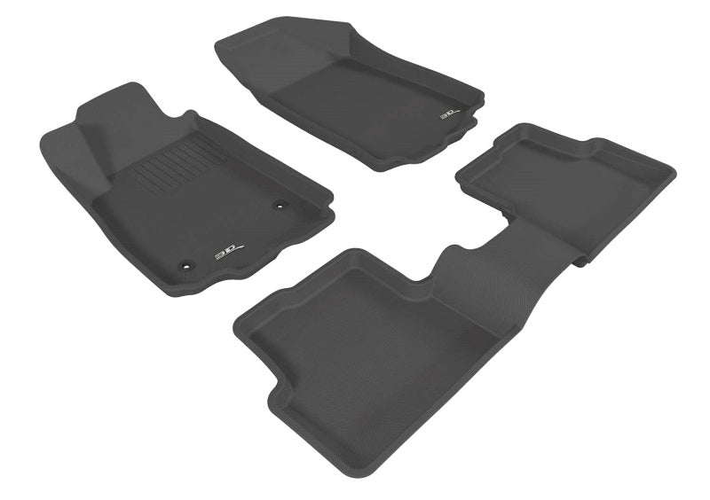3D MAXpider 12-20 Chevrolet SONIC Kagu Black Full Set - L1CH02901509