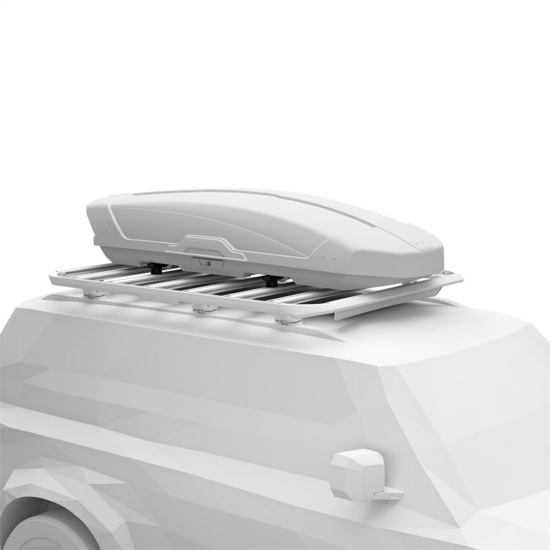 Thule Caprock Roof Platform Cargo Box Kit (Rails ONLY - Req. Caprock Platform) - Black - 611330