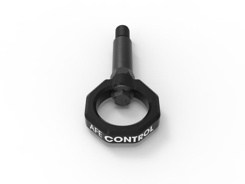 aFe Control Front Tow Hook Black 20-21 Toyota GR Supra (A90) - 450-721001-B