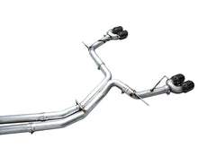 Load image into Gallery viewer, AWE Tuning 19-23 Audi C8 S6/S7 2.9T V6 AWD Track Edition Exhaust - Diamond Black Tips - 3020-43109