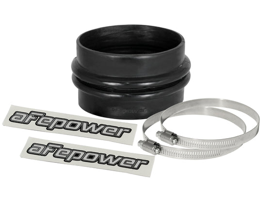 aFe Magnum FORCE Intake Coupling Kit (3-3/4 IN ID x 2-1/2 IN L) Straight Bellow-Coupler - Black - 59-00084