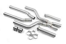 Load image into Gallery viewer, Dinan 24-26 BMW X5 M LCI/X6 M LCI (F95/F96) High Flow X-Pipe Exhaust - 3.25in - Stainless Steel - D660-0103