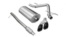 Load image into Gallery viewer, Corsa 2010-2013 Chevrolet Silverado Crew Cab/Short Bed 1500 4.8L V8 Black Sport Cat-Back Exhaust - 14925BLK