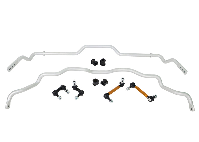 Whiteline 96-01 Mitsubishi Lancer Evolution IV/V/VI AWD Anti Sway Bar Front and Rear Vehicle Kit - BMK011