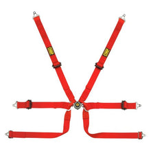 Load image into Gallery viewer, OMP Safety Harness Tecnica 2In Prototype Red Pull Up - (Fia 8853-2016) - DA0-0206-A02-061