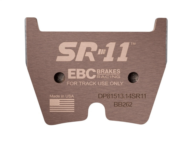 EBC Racing 15-16 Audi RS3 8V 2.5T SR-11 Sintered Race Front Brake Pads - DP81513.14SR11