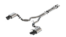 Load image into Gallery viewer, Borla 2024 Ford Mustang GT 5.0L V8 w/ Active Exhaust S-Type Cat-Back Exhaust System - Black Chrome - 140962BC