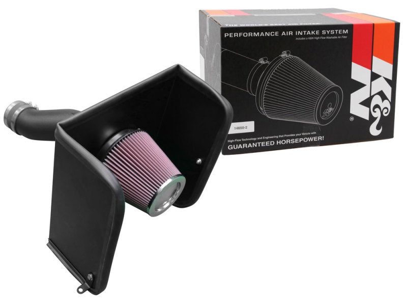 K&N 17-18 Nissan Titan XD V8 5.6L AirCharger Performance Intake - 63-6020