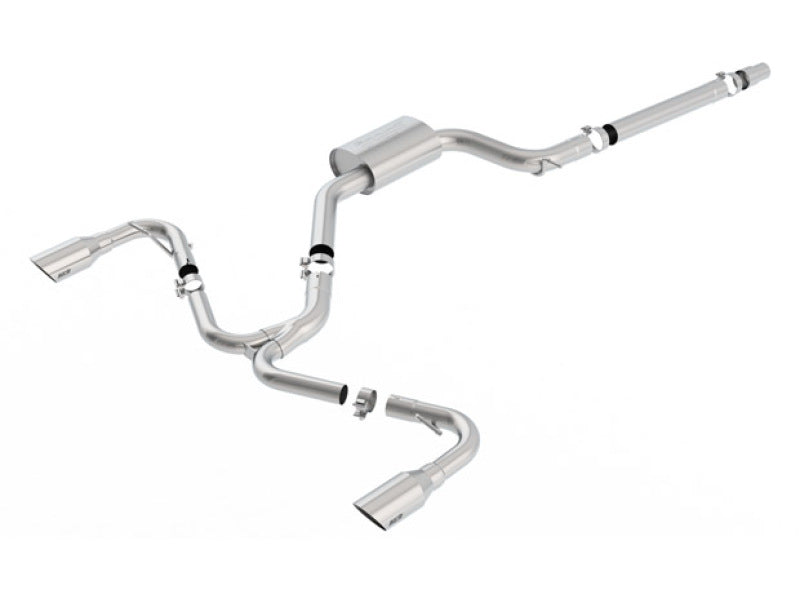 Borla 2018 Volkswagen GTI (MK7.5) 2.0T AT/MT SS S-Type Catback Exhaust w/Stainless Brushed Tips - 140751SB