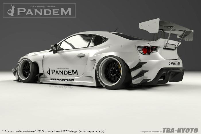 GReddy Pandem V3 Aero / Toyota 86 / Scion FR-S / Subaru BRZ Aero Kit without Wings - 17010270