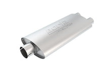 Load image into Gallery viewer, Borla Universal Center/Dual Oval 3in In/2.25in Out 19in x 4in x 9.5in Notched PRO-XS Muffler - 400486