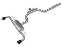 Load image into Gallery viewer, aFe Gemini XV 3in to 2 1/2in 304 SS Cat-Back Exhaust 22-23 Volkswagen GTI (MK8) 2.0L w/ Black Tips - 49-36451-B