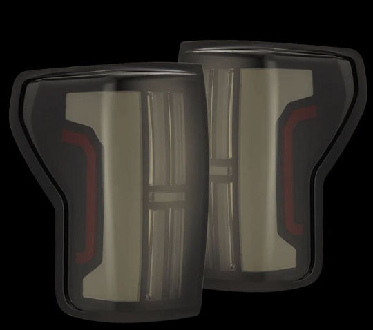 AlphaRex 07-13 Toyota Tundra Nova-Series LED Tail Lights - Black - 670032