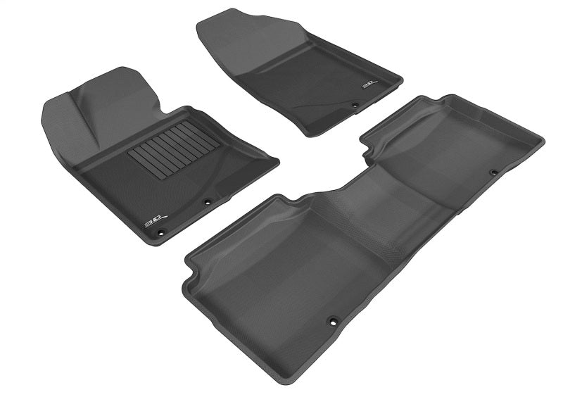 3D MAXpider 11-15 Kia OptiMa Kagu Black Full Set - L1KA02501509
