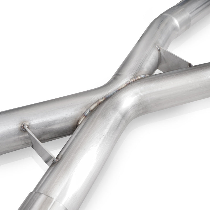 Stainless Works 11-20 Jeep Grand Cherokee 5.7L 3in Legend Catback Exhaust w/X-Pipe (Uses OEM Tips) - JPGC57CBL