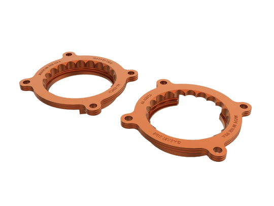 aFe 2024 Ford Mustang GT/ 2024 Ford Mustang Dark Horse V8 5.0L Silver Bullet Throttle Body Spacer - 46-33026N