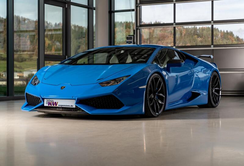 KW Coilover Kit V5 2014+ Lamborghini Huracan (Incl Spyder) w/ NoseLift / w/ Elec. Dampers - 30911008