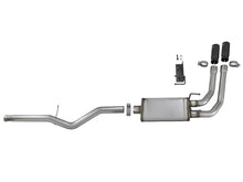Load image into Gallery viewer, aFe Rebel Series 3in to 2.5in 409 SS Cat-Back Exhaust w/ Black Tips 09-18 GM Silverado/Sierra 5.4L - 49-44098-B