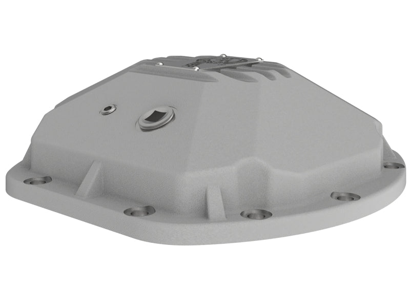 aFe 97-18 Jeep Wrangler TJ/JK Dana 30 Street Series Differential Cover w/ Machined Fins - Raw - 46-71130A