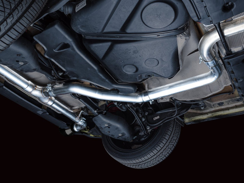 AWE Tuning 2022 VW GTI MK8 Track Edition Exhaust - Diamond Black Tips - 3020-33658