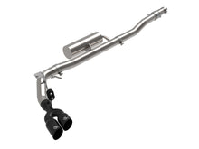 Load image into Gallery viewer, aFe Rebel Series 3in 304 SS Cat-Back Exhaust Side Exit w/ Black Tips 19-20 Ford Ranger L4-2.3L (t) - 49-33119-B
