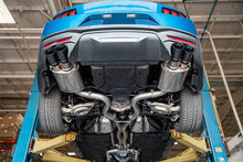 Load image into Gallery viewer, Corsa 2024-2025 Ford Mustang V8 5.0L 3in Cat-Back Exhaust System w/ Twin 4in Black Straight Tips - 21260BLK
