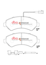 Load image into Gallery viewer, DBA 14-23 Ram ProMaster 1500 XP Performance Front Brake Pads - DB15172XP