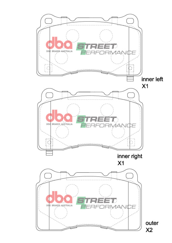 DBA 2022+ Honda Civic Type-R (FL5) SP Performance Front Brake Pads - DB1695SP