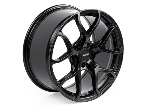 APR A01 Flow Formed 18x8.5 / 5x112 / ET45 / 66.5mm Bore / Satin Black Wheel - WHL00017