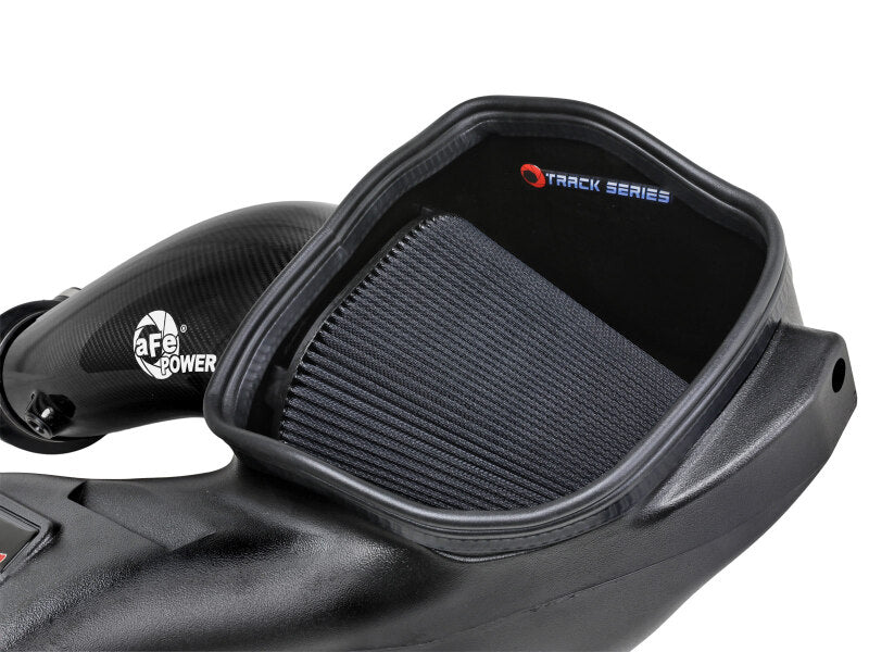 aFe 23-24 Ford F150 Raptor R V8 5.2L Supercharged Track Series Air Intake w/ Black PDS Filter - 57-10030K