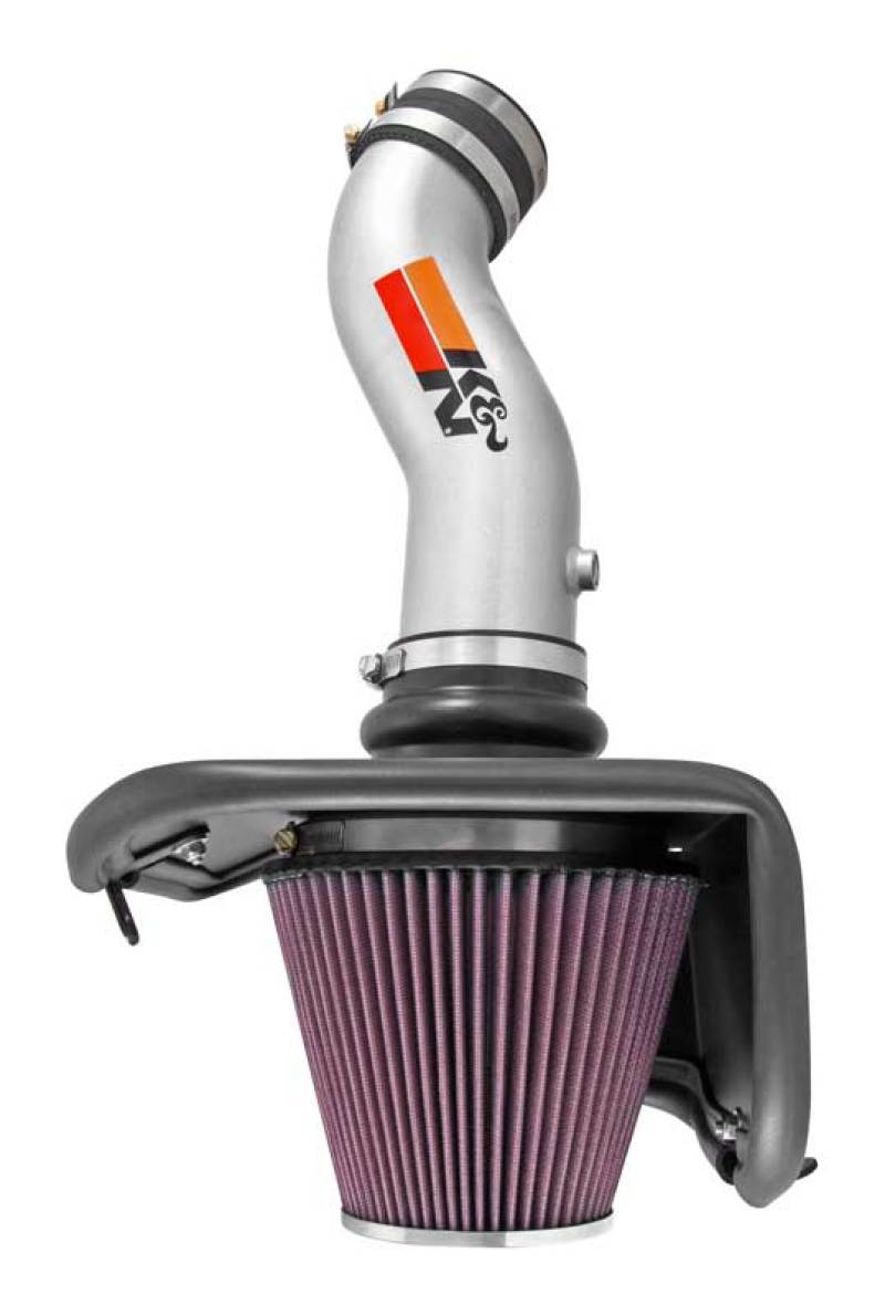 K&N 14-15 Jeep Cherokee 3.2L V6 High Flow Performance Intake Kit - 77-1569KS