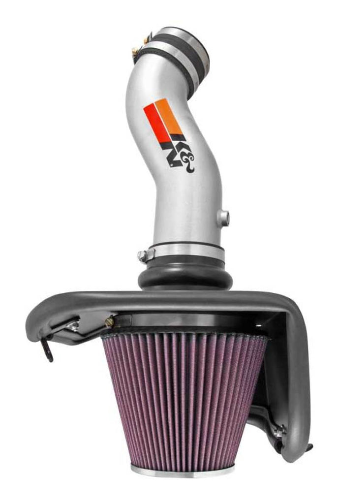 K&N 14-15 Jeep Cherokee 3.2L V6 High Flow Performance Intake Kit - 77-1569KS