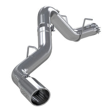 Load image into Gallery viewer, MBRP 2020+ GMC/Chevy 2500/3500 6.6L Duramax 4in Mand Bent Tubing AL-Ser Cat Back Single Side - Alum - S6059AL