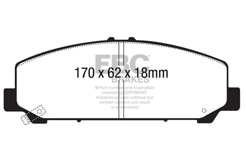 EBC S15 Brake Pad and Rotor Kit - S15KF1081