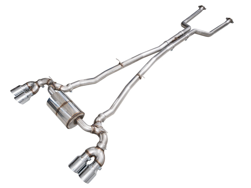 AWE Tuning BMW G90/G99 M5 Touring Edition Cat-Back Exhaust - Chrome Silver Tips - 3015-42790
