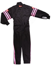 Load image into Gallery viewer, RaceQuip Pink Trim SFI-1 JR. Suit - Kids XSM - 1950891