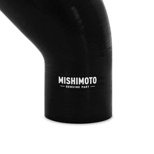 Load image into Gallery viewer, Mishimoto Silicone Reducer Coupler 45 Degree 2.25in to 3in - Black - MMCP-R45-22530BK