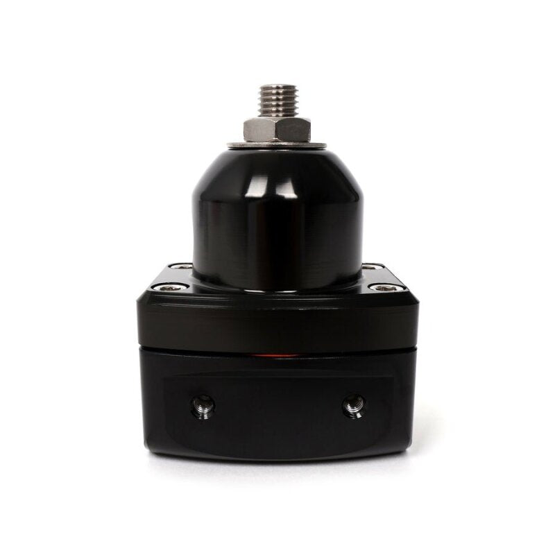 BLOX Racing 2-Port Design Black/Black Adjustable Fuel Pressure Regulator - BXFU-00410-BKB