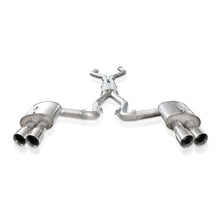 Load image into Gallery viewer, Stainless Works 2008-09 Pontiac G8 GT 3in Catback System X-Pipe Turbo Chambered Muffler 3.5in Tips - PG8CBFC