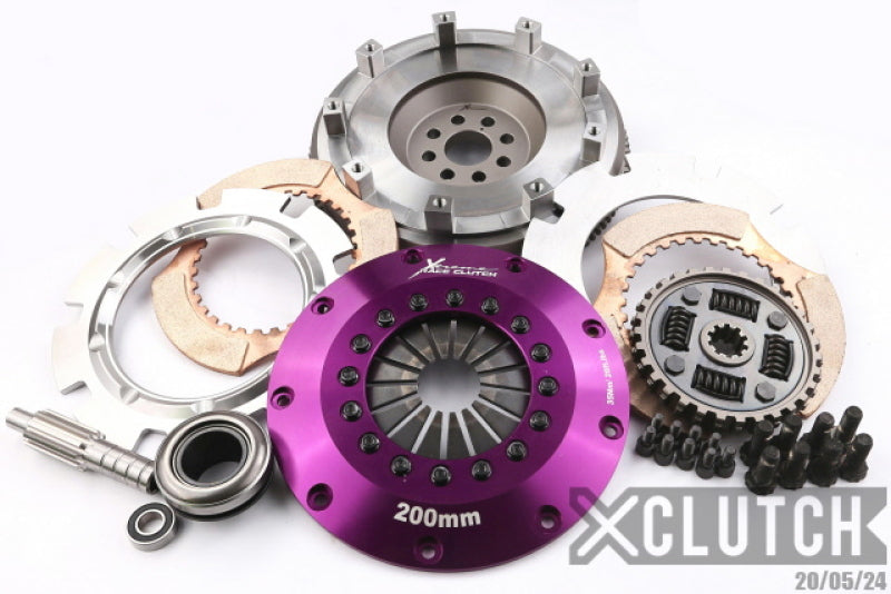 XClutch 01-03 BMW 325Ci Base 2.5L 8in Twin Sprung Ceramic Clutch Kit - XKBM20530-2B