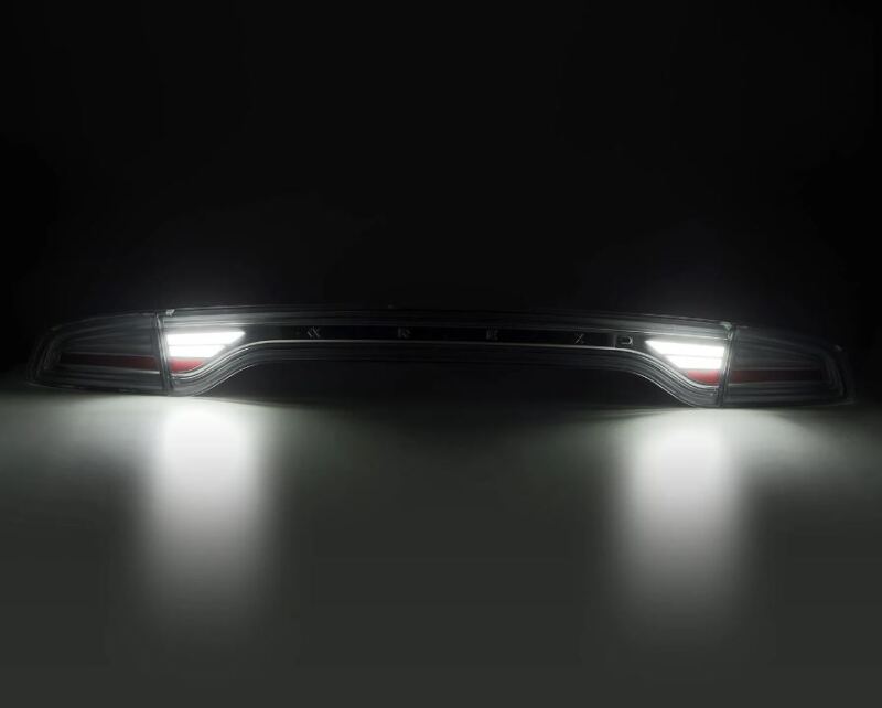 AlphaRex 15-23 Dodge Charger NOVA-Series Prismatic LED Tail Lights Chrome - 642030