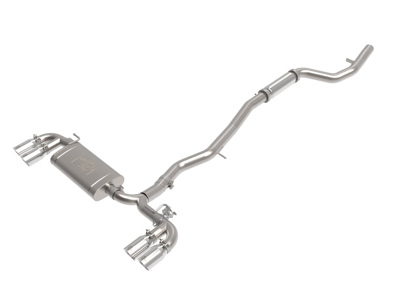 aFe 19-24 BMW Z4 M40i (G29) L6-3.0L (t) B58 MACH Force-Xp 3in to 2-1/2in SS CB Exhaust - Polished - 49-36352-P