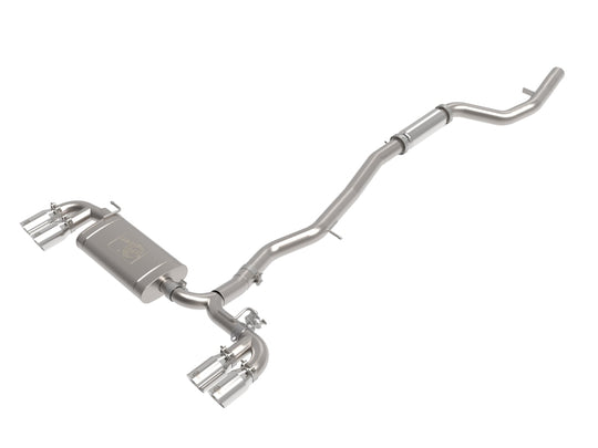 aFe 19-24 BMW Z4 M40i (G29) L6-3.0L (t) B58 MACH Force-Xp 3in to 2-1/2in SS CB Exhaust - Polished - 49-36352-P